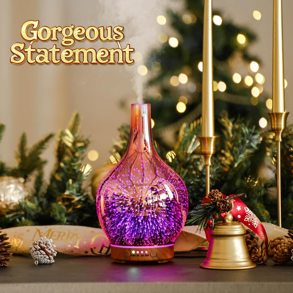 150Ml Handmade Essential Oil Diffuser 6H Runtime